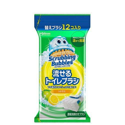 庄臣 可冲 马桶刷头 替换装 12个