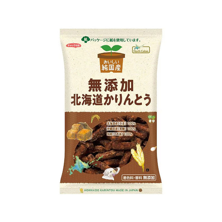 NorthColors北海道无添加黑糖麻花100g 100 克