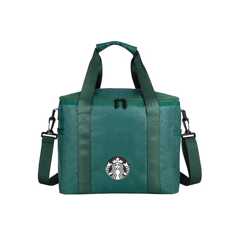 台湾限定【星巴克】品牌方形保冷袋 30x25x26cm 1 份
