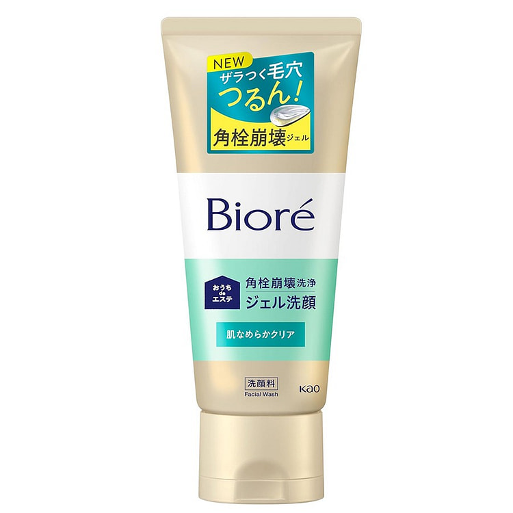 Bioré ビオレおうちdeエステ ジェル洗顔 肌なめらかクリア リラックスアロマの香り 180 グラム