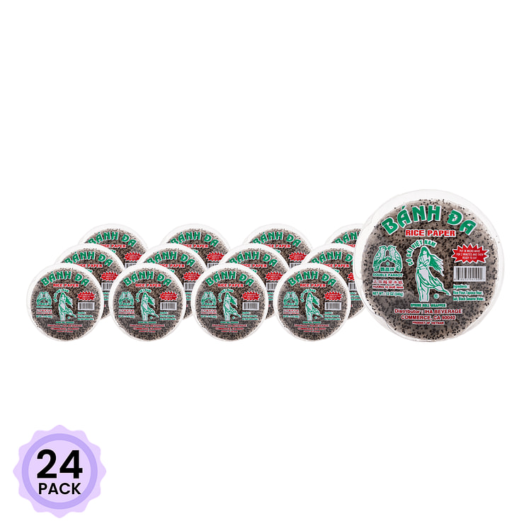 鹦鹉牌 正宗越南黑芝麻米纸 340 克*24 包