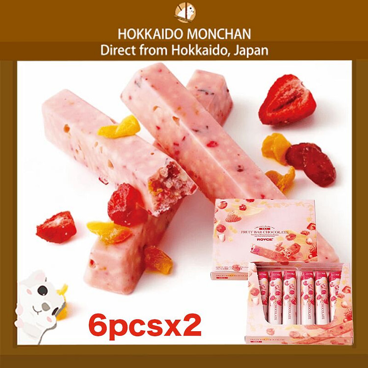 ROYCE 草莓巧克力棒 12 块(6x2)