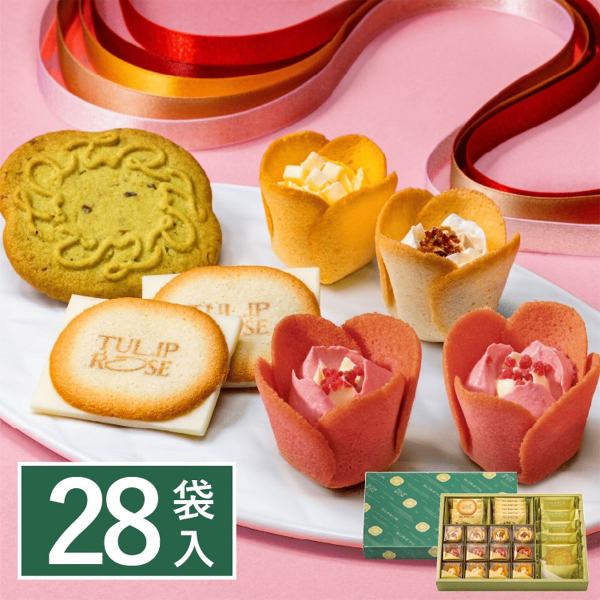 TOKYOチューリップローズ アソートギフト 28個入 1 個 - Weee!