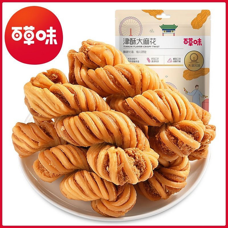 Jin-style Crispy Twisted Dough Pastry 120g 120 g