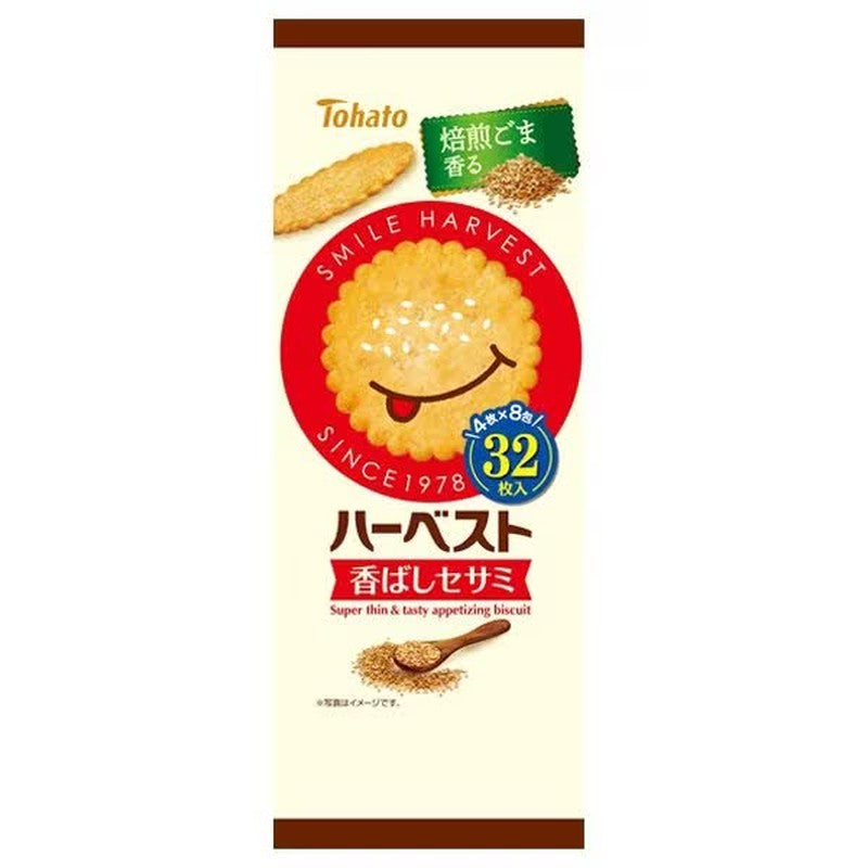 Tohato Harvest 烤芝麻8包 100g 1 份