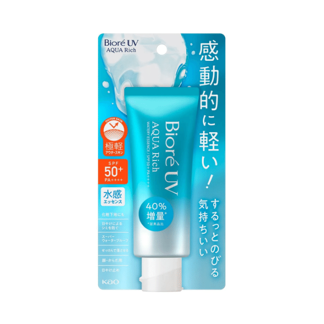 Biore UV Aqua Rich Watery Essence Sunscreen SPF 50+ / PA++++ 50 g