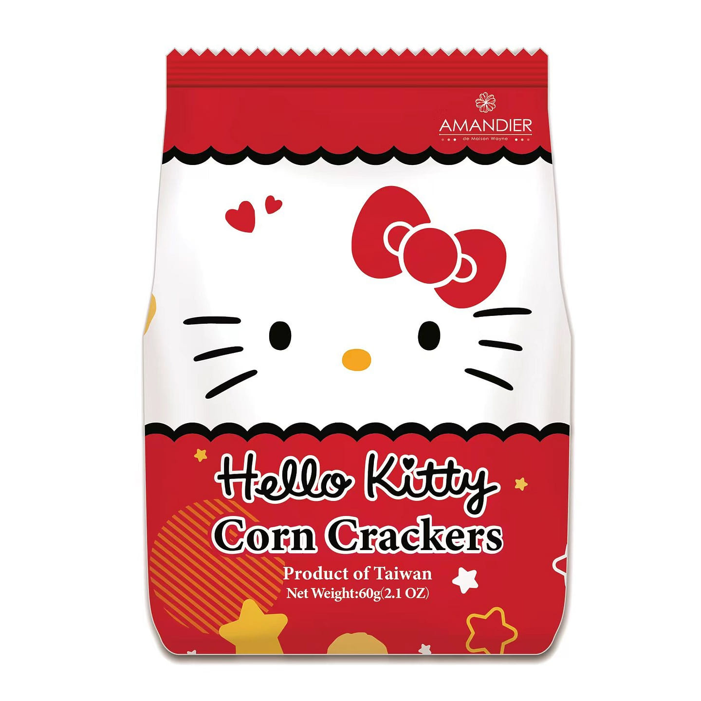 Hello Kitty Corn Crackers 60 g