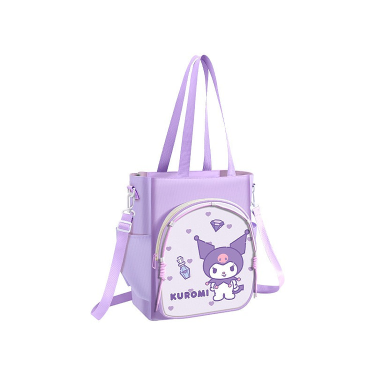 large-capacity Tote Bag Tutorial Bag - Kuromi 1 count