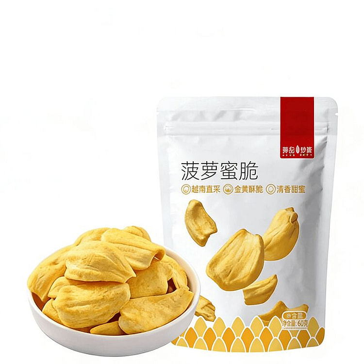 薛记炒货菠萝蜜脆香甜酥脆水果干果脯蜜饯脆片休闲解馋 60 克