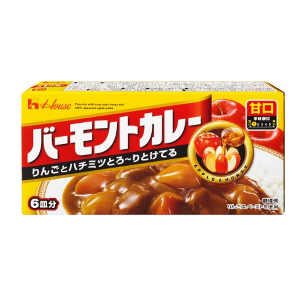 Curry House vermont curry apples and honey for a deliciously mild 115g 1 개