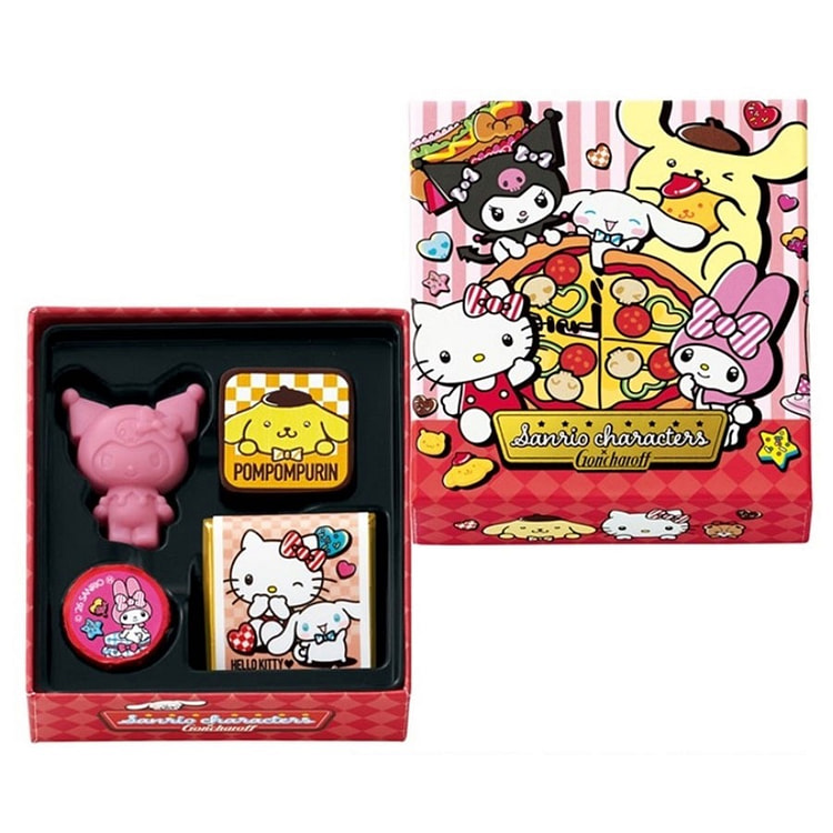 サンリオコラボレーション バレンタインデー限定チョコレート4枚 1 箱