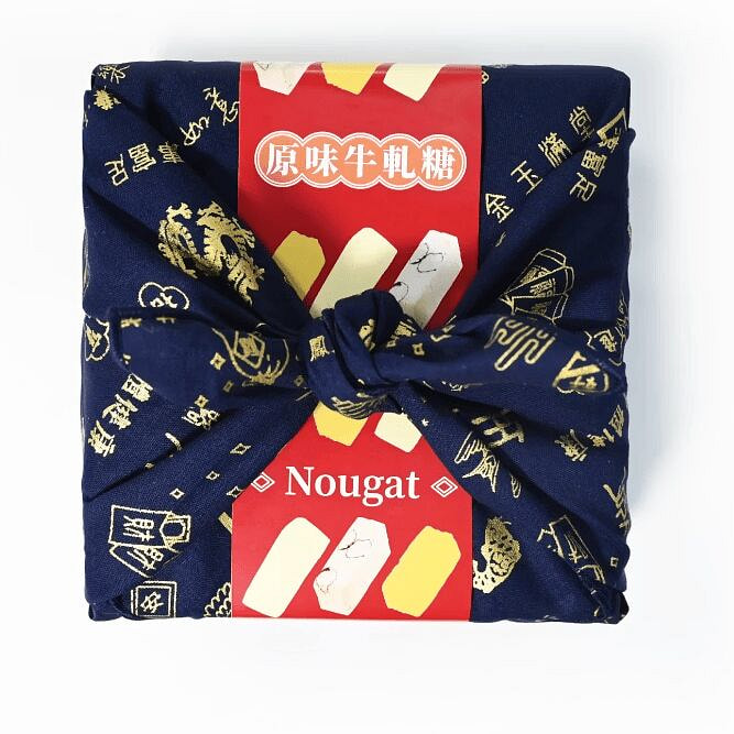 台式經典布包禮盒 唐舖子牛軋糖 270 克