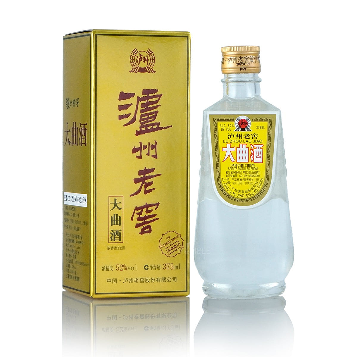 LuZhou LaoJiao DaQu Chinese Baijiu 375 ml