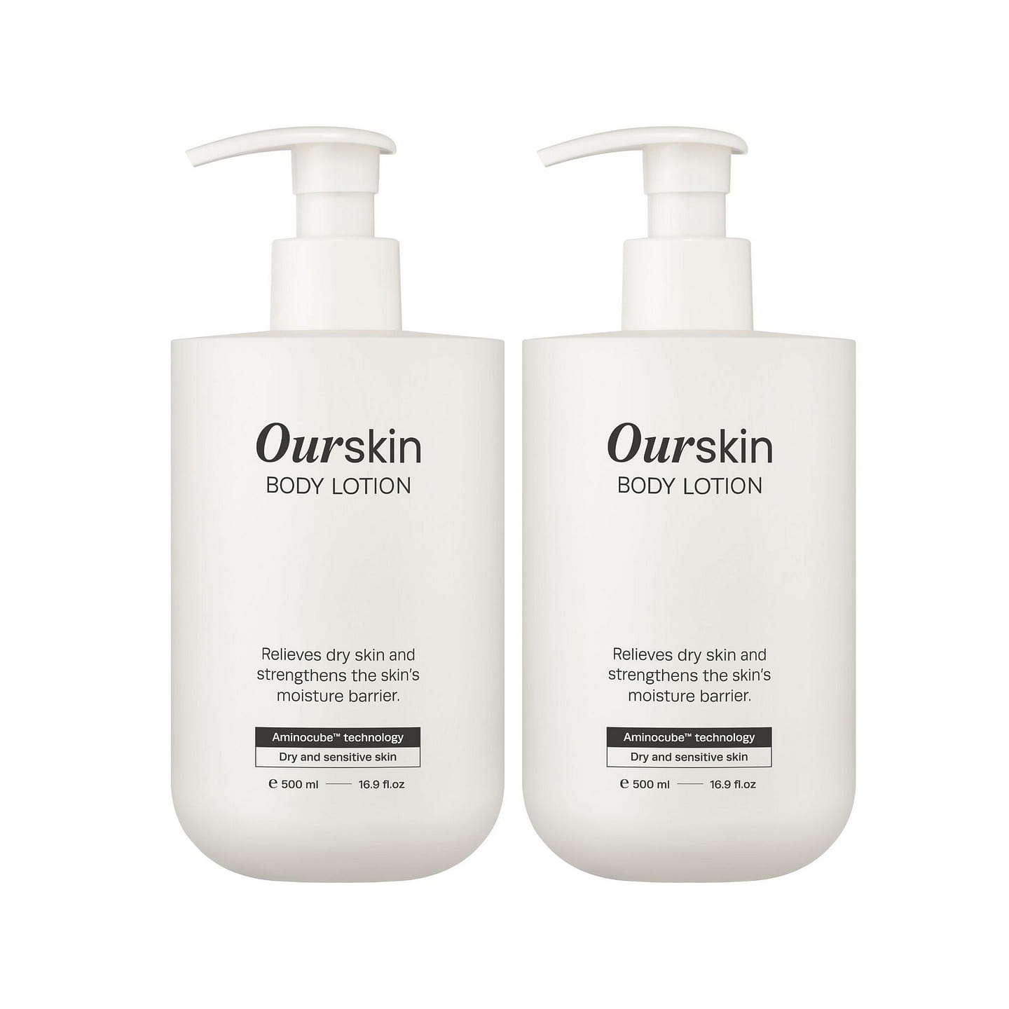 mongdies OurSkin Body Lotion – 500ml – 2 Pack 2 count