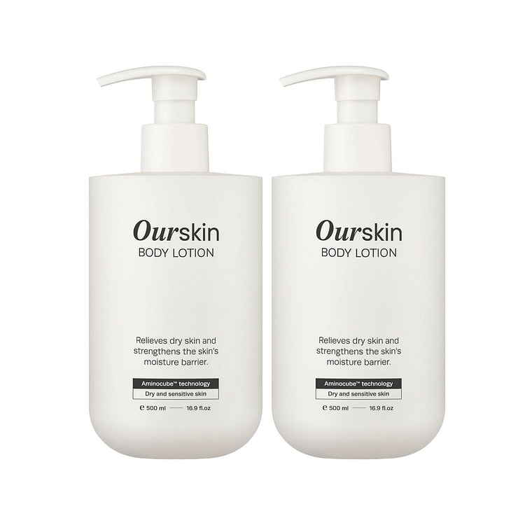 mongdies OurSkin Body Lotion - 500ml - 2 Pack 2 count