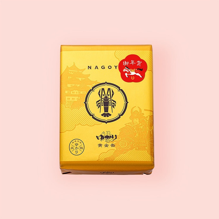 ［干支ｼｰﾙ］ゆかり黄金缶　18枚入 1 各