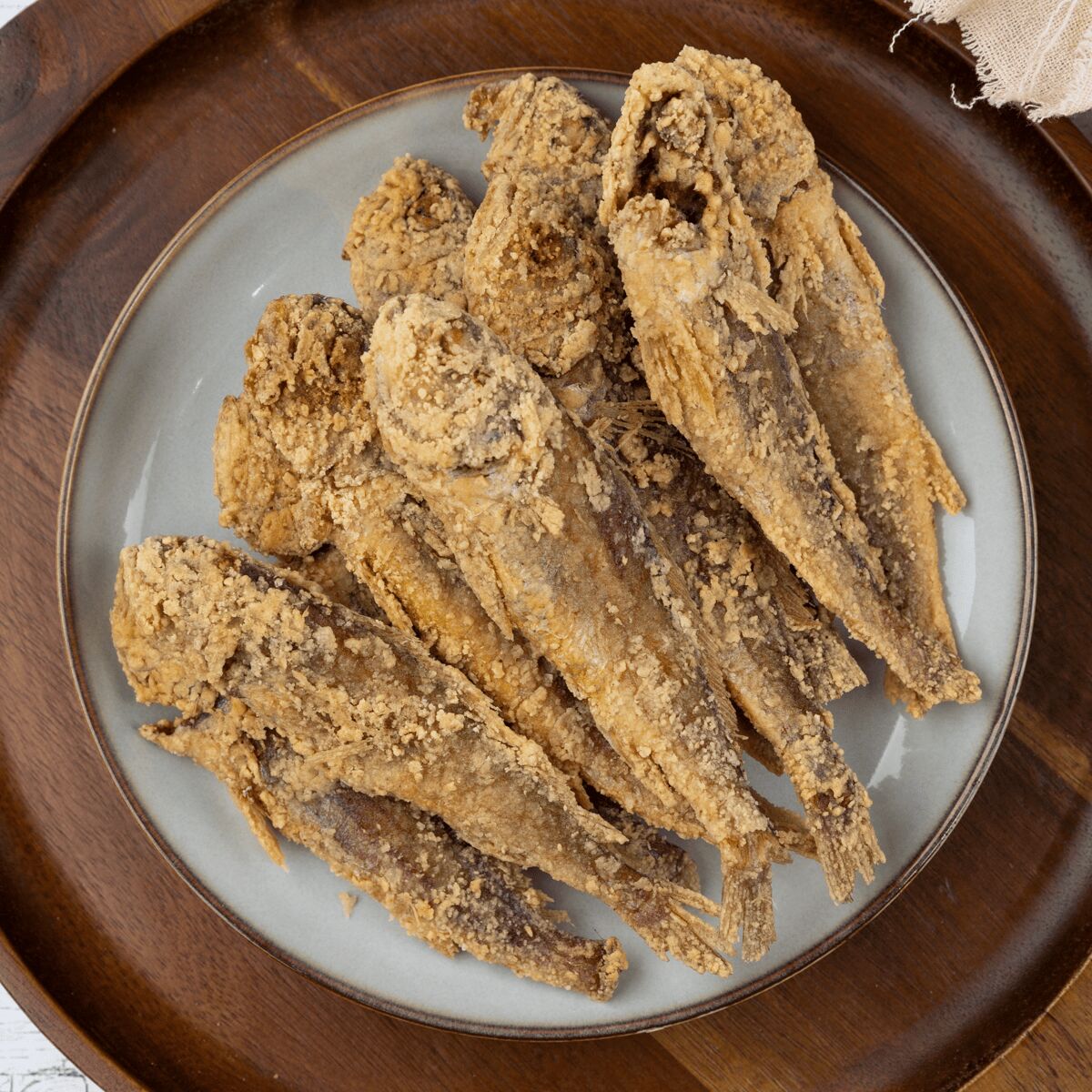 魚介類(加工食品) yellow Pan-Fried Yellow Croaker Fish 8pcs 1 each - Weee!