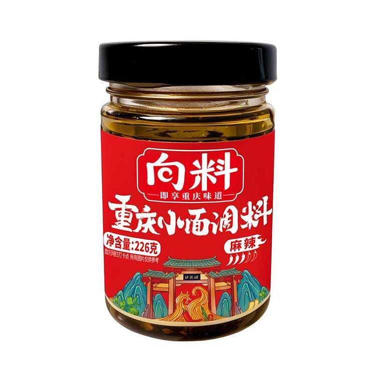 向料正宗重庆小面调料麻辣凉拌拌面酱226g*1瓶 226 克