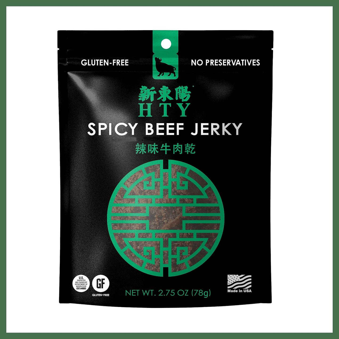 Hsin Tung Yang Spicy Beef Jerky 6oz 1 each
