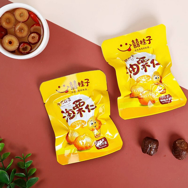 囍桂子油栗仁原味即食去壳独立包装200g*1盒