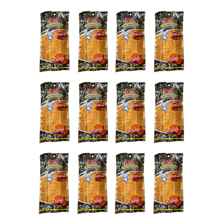 Bento Seafood Squid Snack Angry Spicy pack of 12