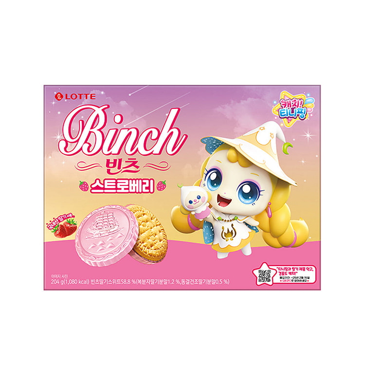 롯데 빈츠 딸기 프로마쥬 204g