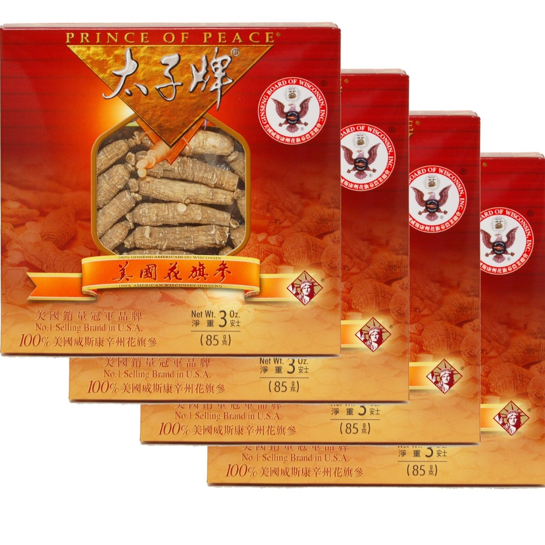 American Ginseng Medium Short Roots, 3oz x 4 boxes 1 개