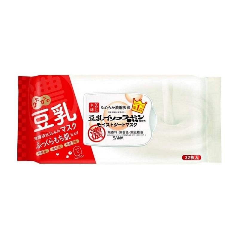 SANA Nameraka Honpo Moist Sheet Mask N 32 sheets 1 each