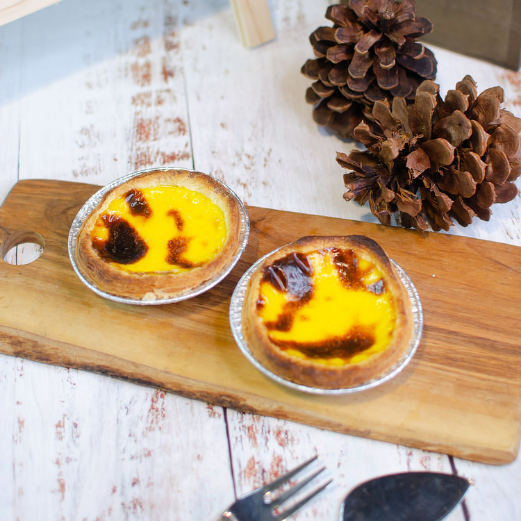 Portuguese Egg Tarts 2pcs