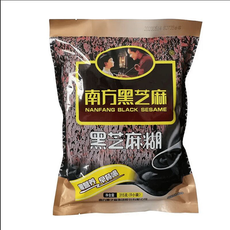 南方黑芝麻原味早餐免煮冲饮315克*1包 315 克