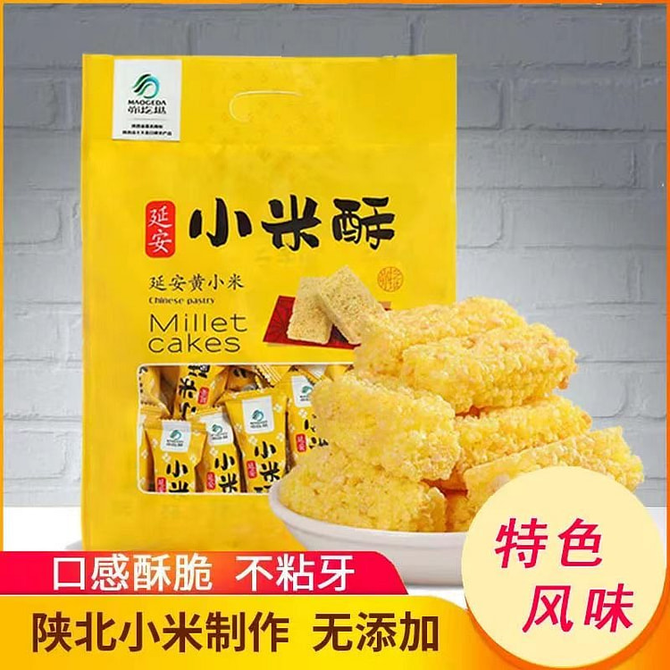 （陕北特产延安）【小米酥饼米花糖】香米糕260g* 1 包