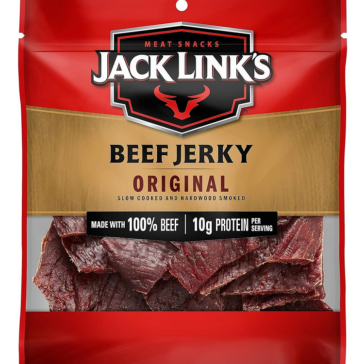 原味牛肉干 100%纯牛肉制作 2.85盎司一包