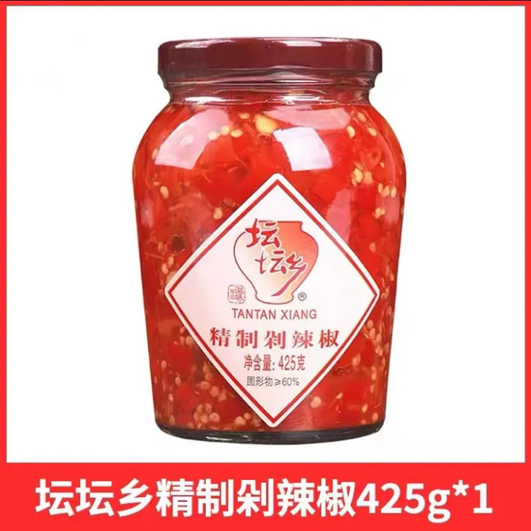 精制剁辣椒210g