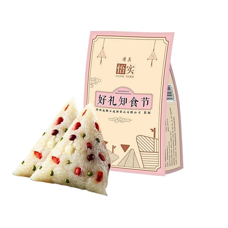 悟实清真粽子甜粽五谷杂粮100g*2粒*1袋 200 克