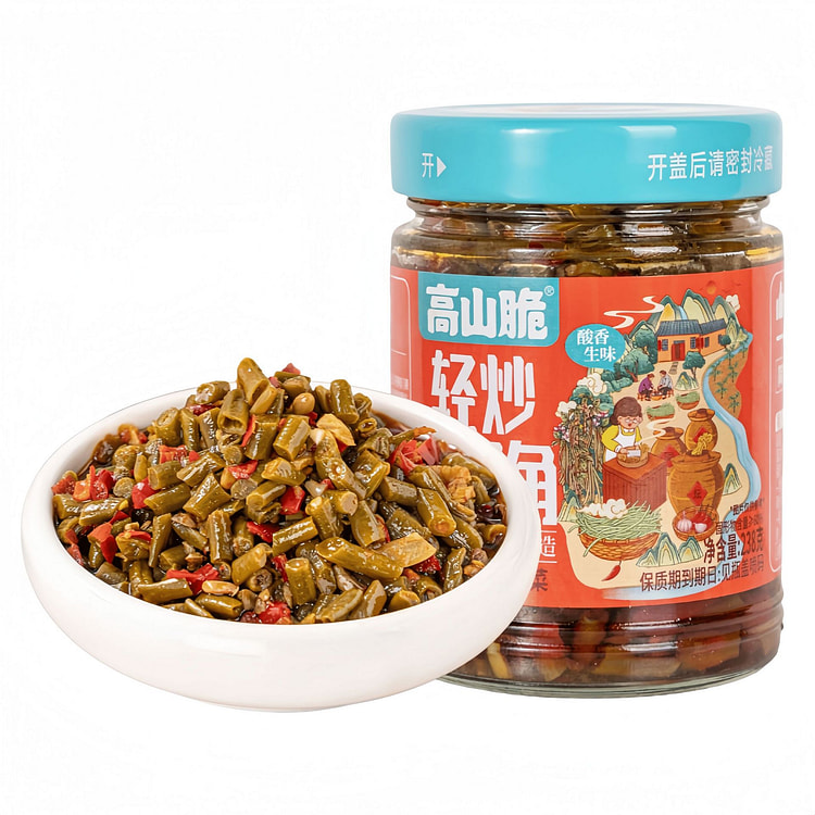 屋头 酸豆角酸豇豆下饭菜238g*1罐 238 克