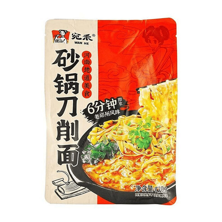 宛禾 砂锅刀削面170g 1 份