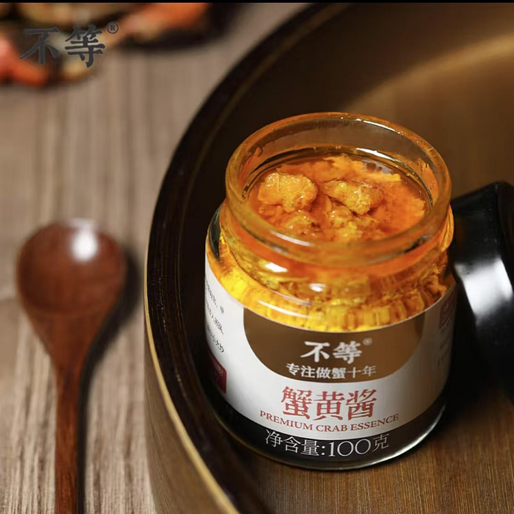 不等 蟹黄酱     即食拌面酱拌饭酱蟹酱