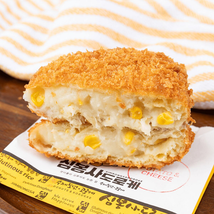 Korean korokke (Potato corn & Cheese)