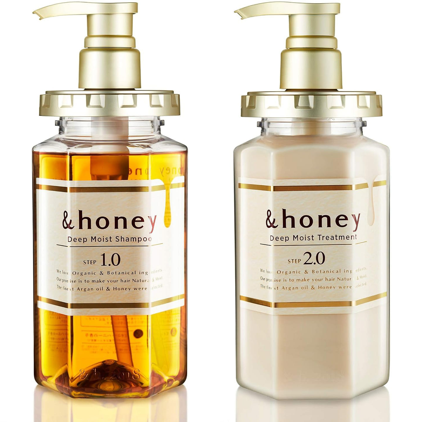 &honey Deep Moist Shampoo set 440ml 1 each