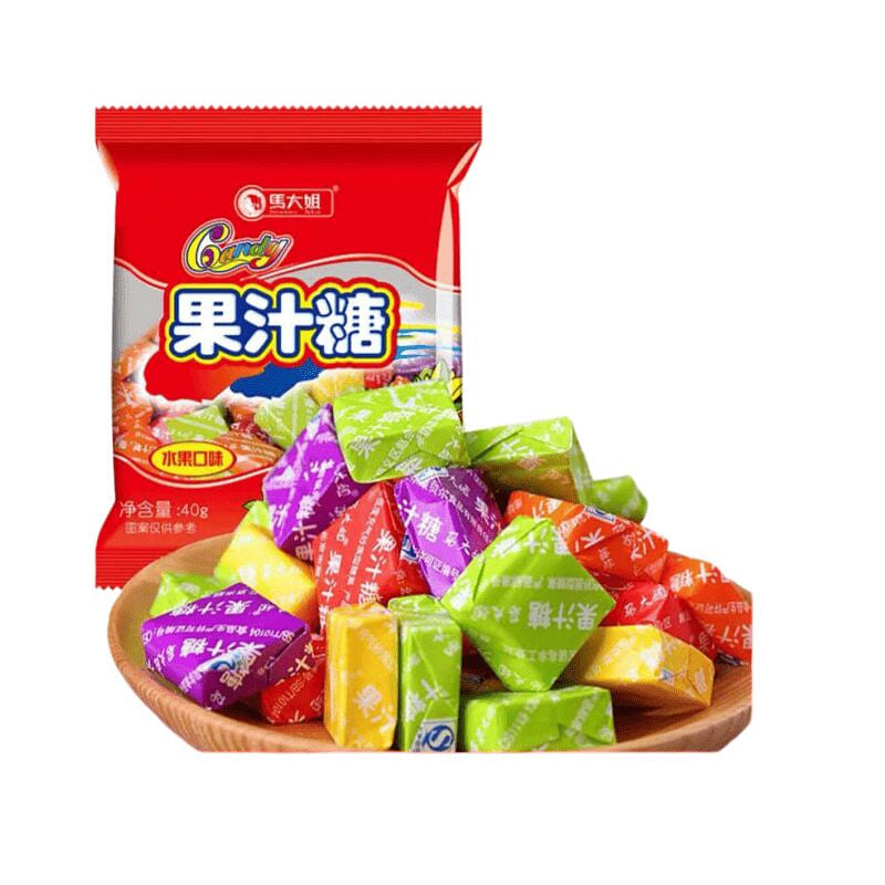 Sister Ma juice candy 120g*1 bag of soft candy 120 g