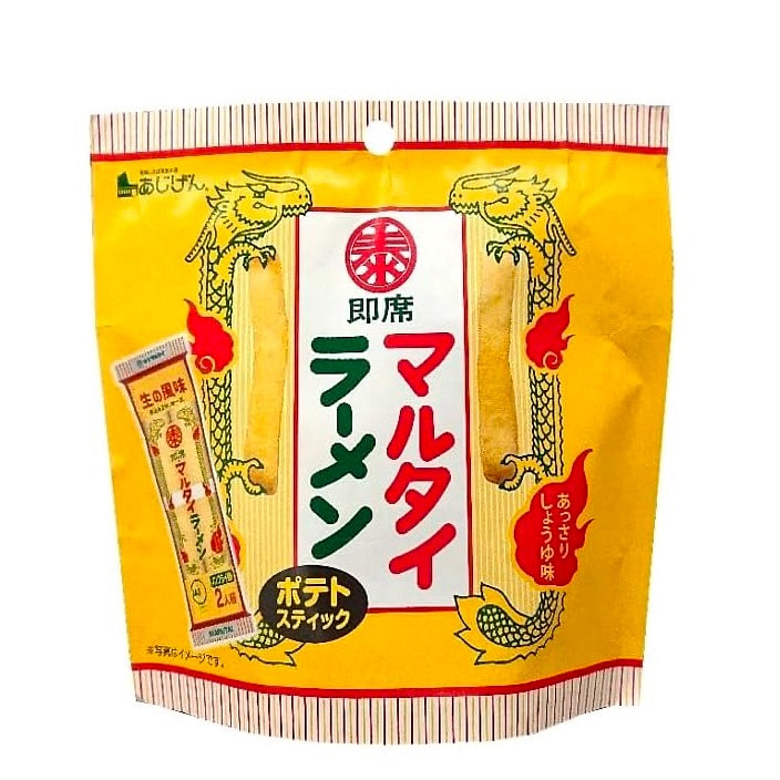 Marutai Ramen Potato Chips Garlic Snack Sticks 50g