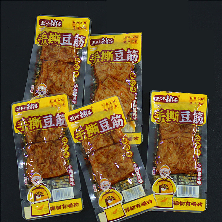 盐津铺子 手撕豆筋烧烤味16g*5包