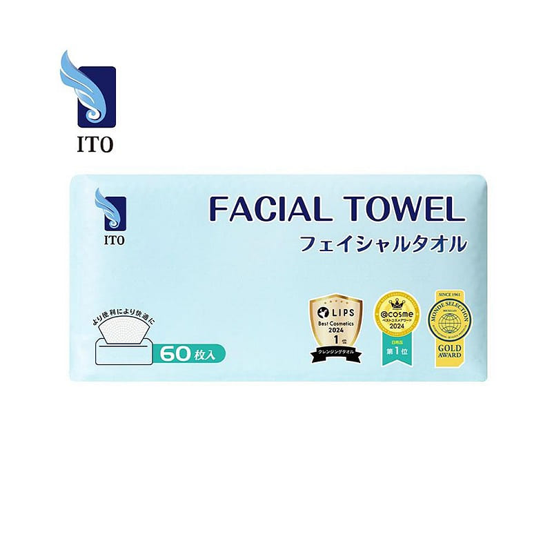 ITO Face Washing Towel 60pcs 1 each