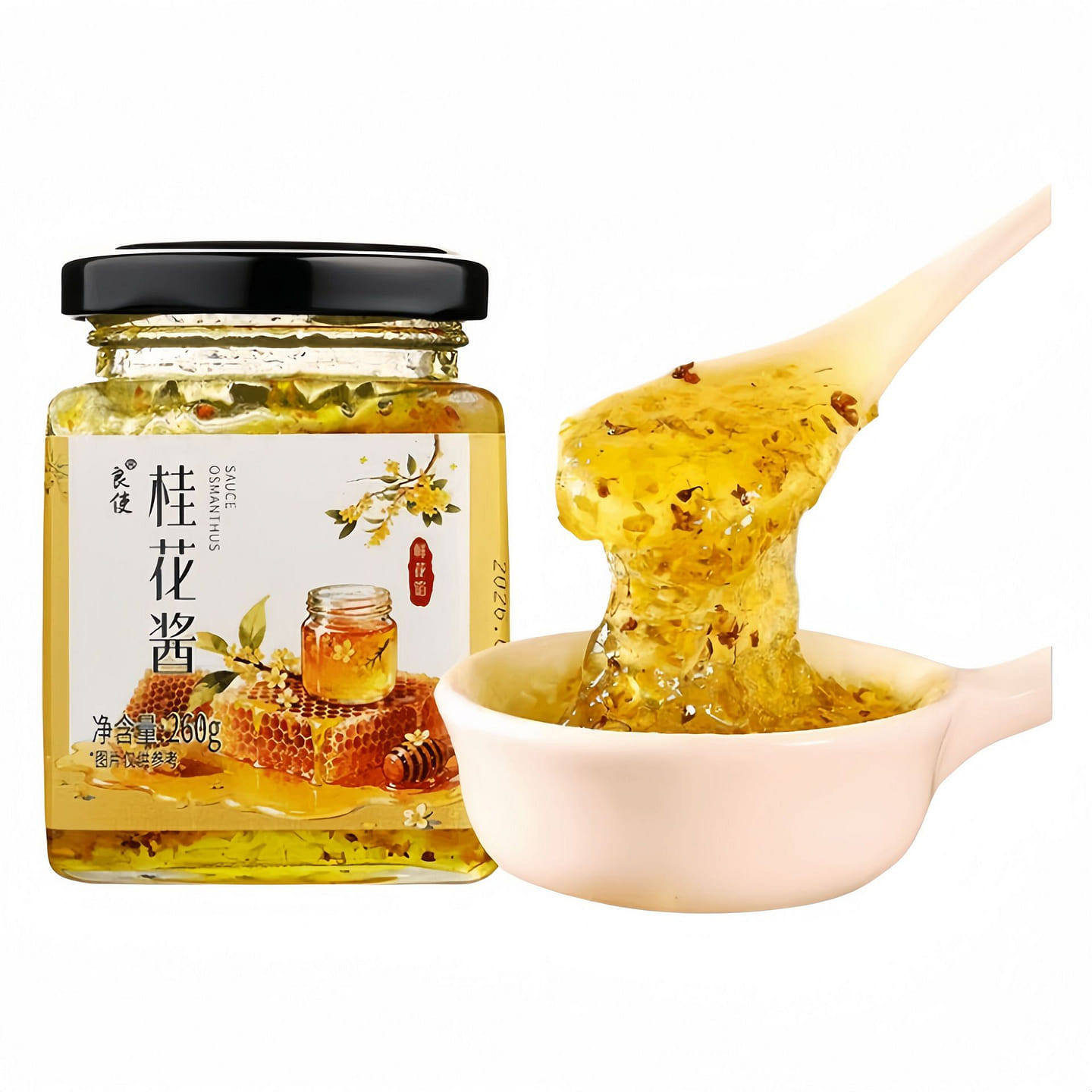 Liangshi Osmanthus Jam 260g*1 Jar 260 g