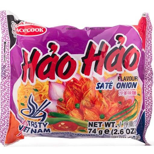 Acecook Hao Hao Mì Sate Hành 75 g (min 2)