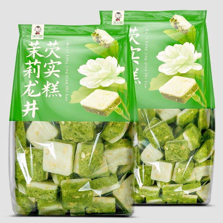 滇二娃 茉莉龙井芡实糕