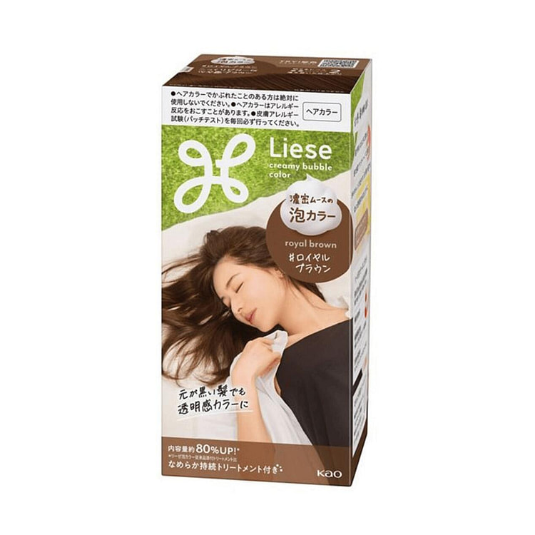 Liese Creamy Bubble Hair Color Royal Brown 1 each