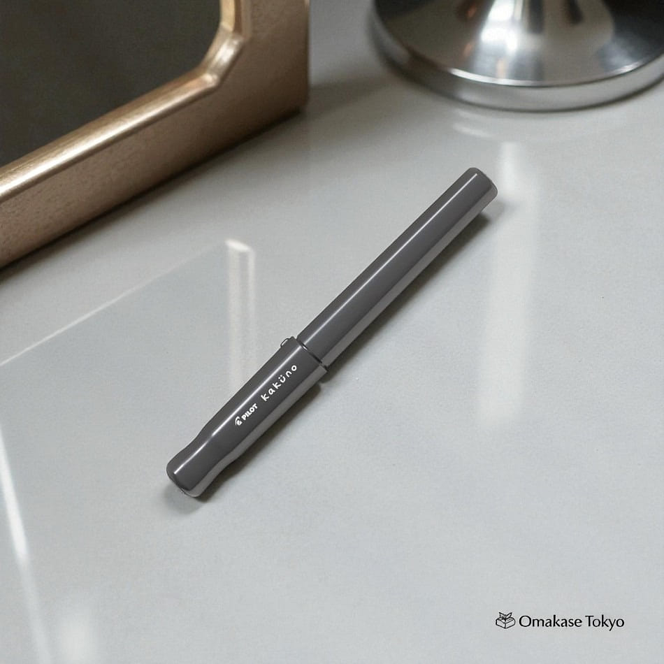 Pilot Kakuno Fountain Pen-Gray Fine Point 50 g