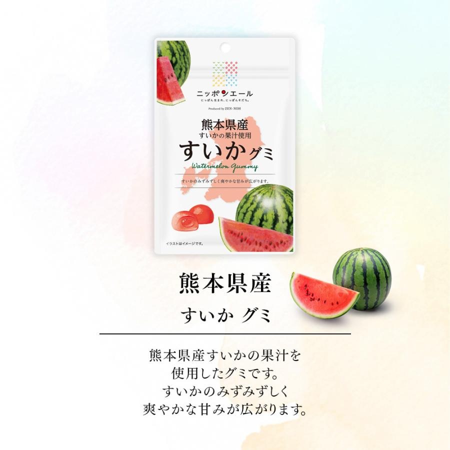 Get ZEN-NOH Watermelon From Kumamoto-Ken Gummy 40g Delivered