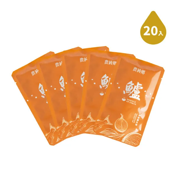 【农纯乡】常温燕窝鲈鱼精环保组20入(无礼盒环保包装) 1000 毫升